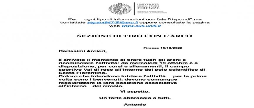 attività arcieri 22-23