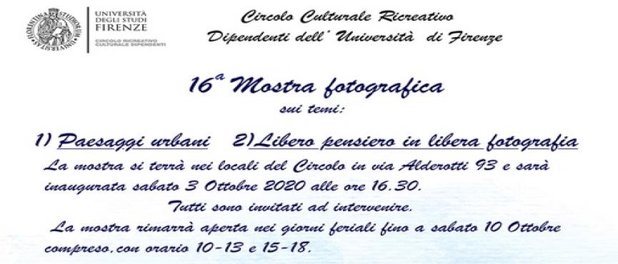 Mostra fotografica 2020
