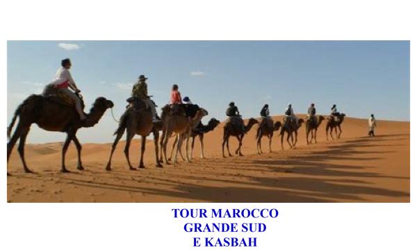 Tour in Marocco.