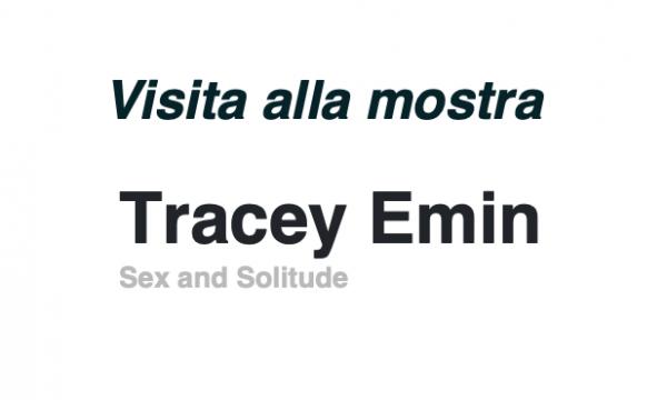 Mostra Tracey Emin
