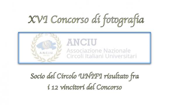 Premio Concorso Fotografia ANCIU.