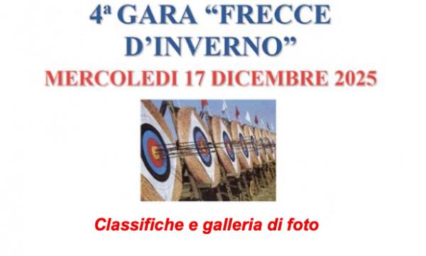 4&deg; Gara Frecce d'Inverno